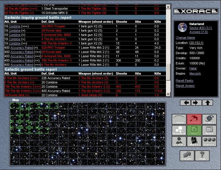 Exorace screenshot 4