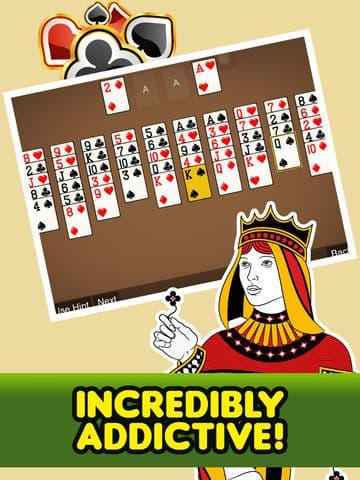 Fortress Solitaire Classic Cards Time Waster Brain Skill Free screenshot 2