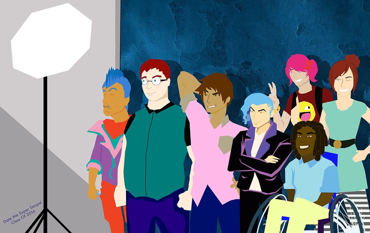 Date Me Super Senpai screenshot 2