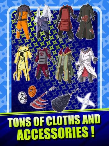 Create Your Own Ninja - Dress Up Game Naruto Shippuden Edition screenshot 3