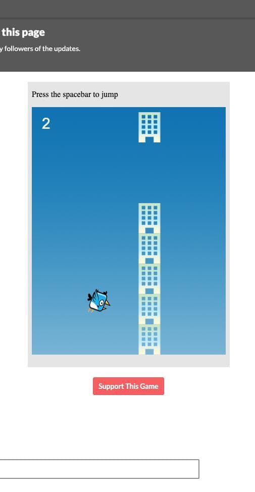 Flappy Bird Remake (dylanwomack)