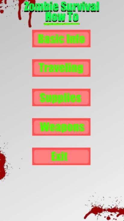 Zombie Survival Guide screenshot 2