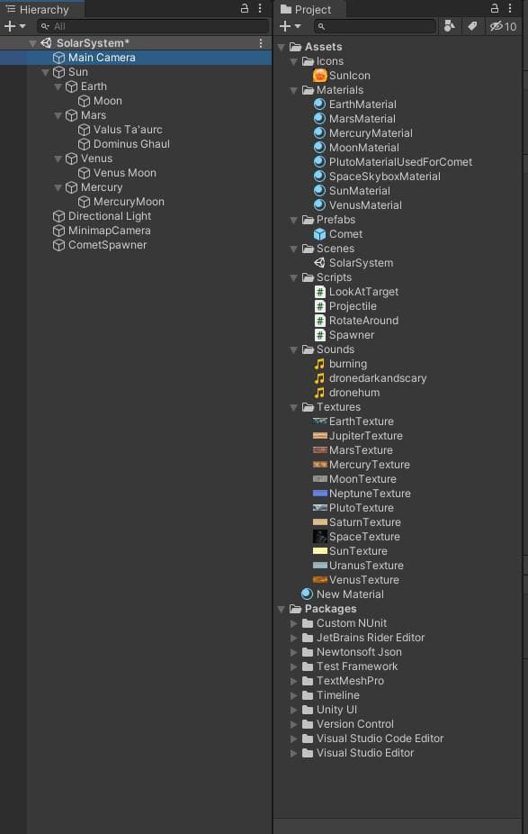 Solar System Model (AnchoredPrince) screenshot 2