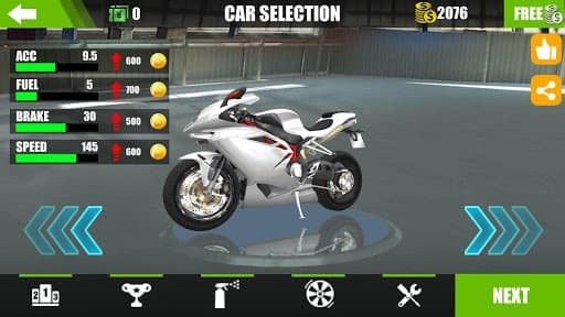 Racing Moto 3D screenshot 4