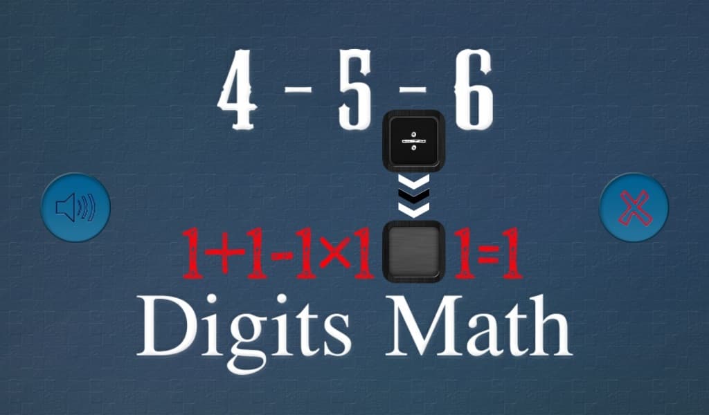 Math Game (456 Digits Math) screenshot 2