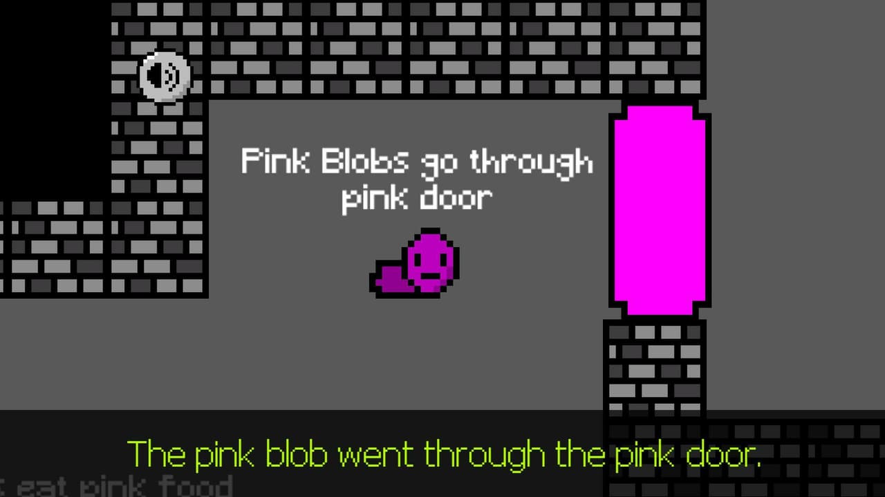 Pink Blobs Eat Pink Food screenshot 4
