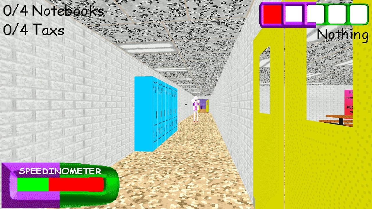 Retro helps Baldi! screenshot 2