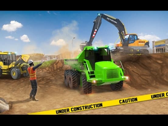 City Construction Truck Games screenshot 2