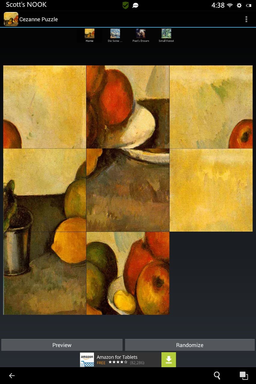 Puzzle Brain Break - Cezanne screenshot 3