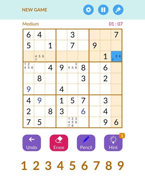 Sudoku # screenshot 5