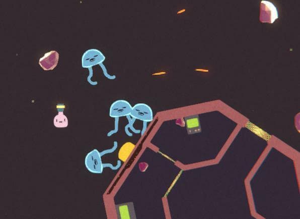 Mustache jellyfish are evil and will destroy your ship screenshot 3