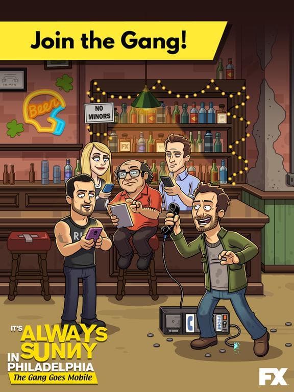 Always Sunny: Gang Goes Mobile screenshot 2