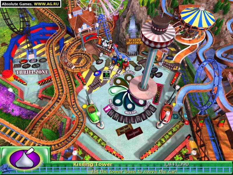 3-D Ultra Pinball: Thrillride screenshot 2