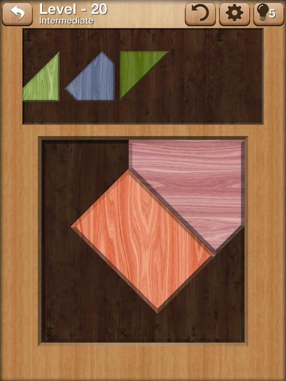 Complete Me - Tangram Puzzles screenshot 3