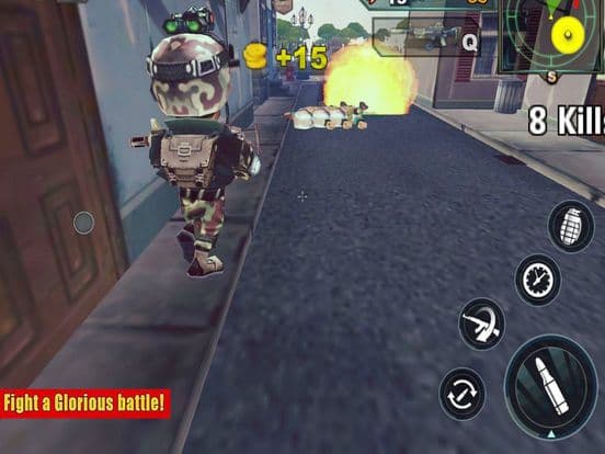 Mini CS Gun Destroy Enemy