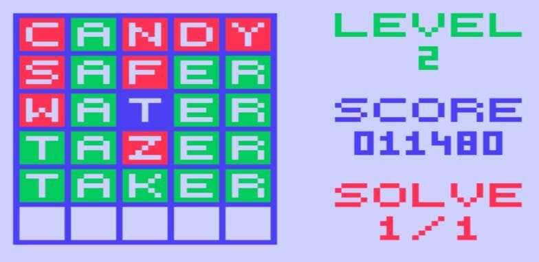 Wrdl-F (Channel F) screenshot 2