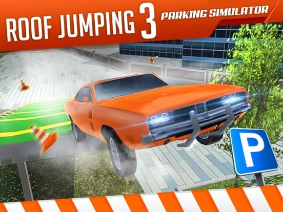 Roof Jumping 3 Stunt Driver Parking Simulator an Extreme Real Car Racing Game screenshot 2