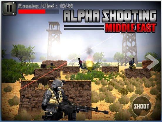 Alpha Sniper Shooting Strike screenshot 2