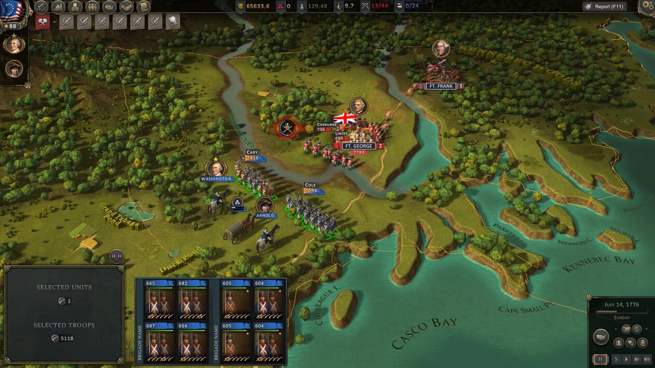 Ultimate General: American Revolution screenshot 3