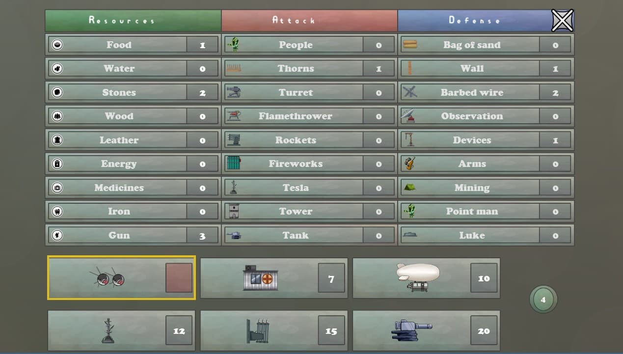 Zombie Defense Shelter screenshot 5