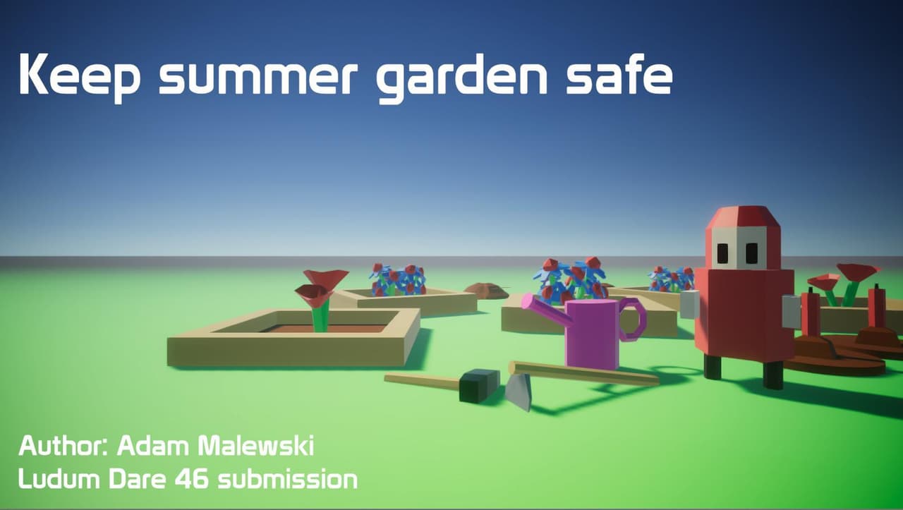 Keep summer garden safe!