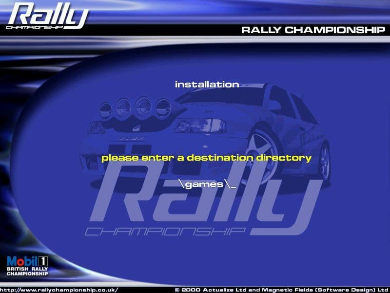 Mobil 1 Rally Championship screenshot 2
