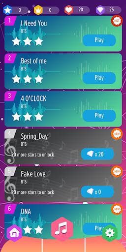 BTS Piano Tiles - Kpop screenshot 5