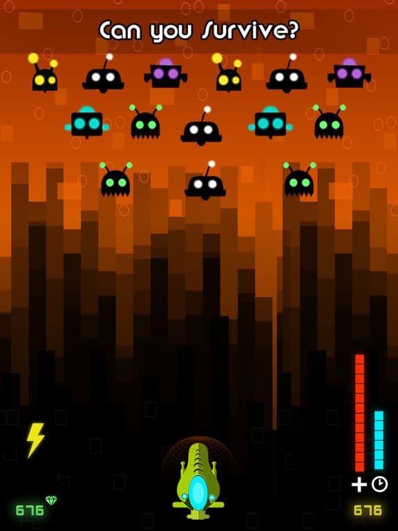 Radiant Fighter - Free Galaxy Wars & Alien Invasion Game screenshot 4