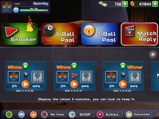 SNOK-World best online multiplayer snooker game! screenshot 2