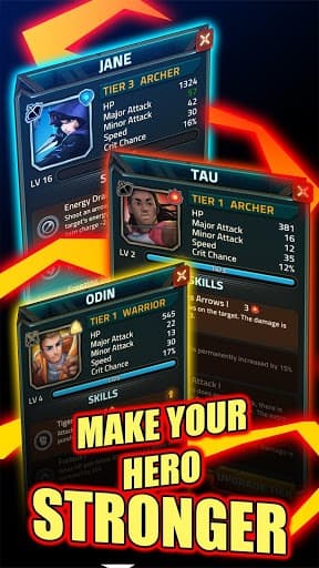 Match 3 RPG - Heroes of Elements screenshot 6