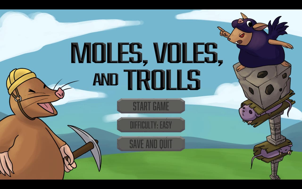 Moles Voles and Trolls screenshot 2