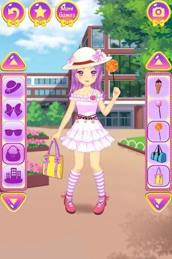 Anime School Dress Up screenshot 6