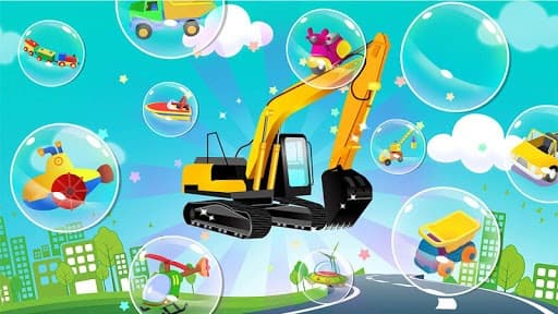 Car puzzles for toddlers - Vehicle sounds screenshot 3