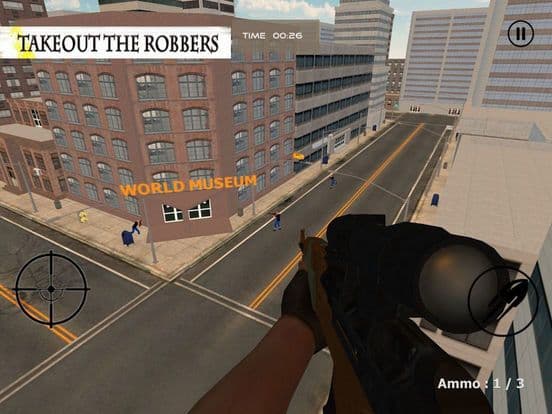 Sniper Shoot:Bank Robbers Gang