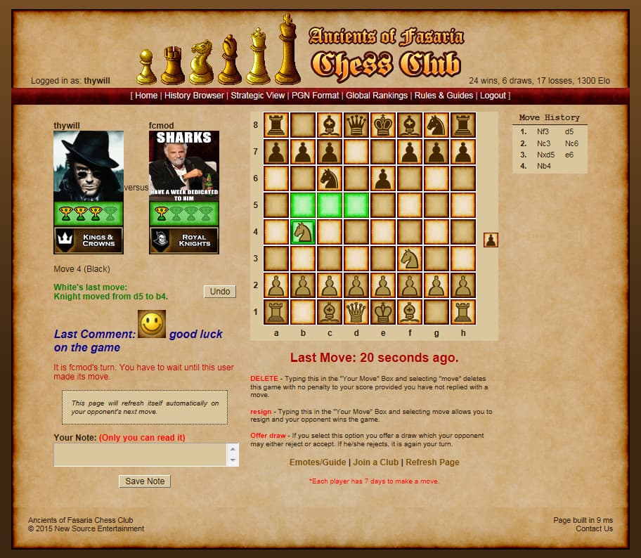 AoF Chess Club 2.0 screenshot 5