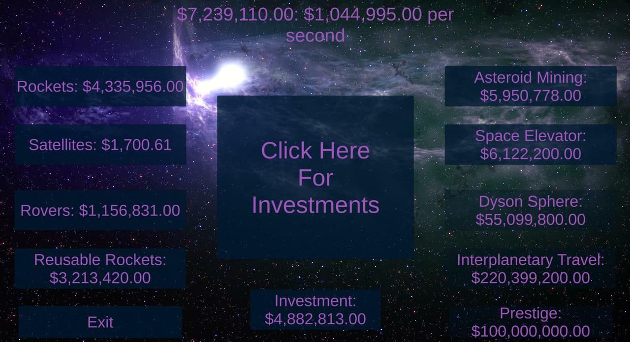 Space Clicker (Elijah Nutter)