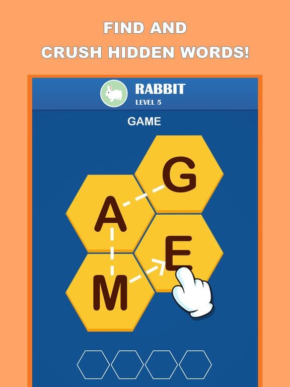 Wordful Hexa-Brain Word Search screenshot 2