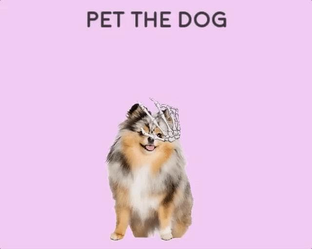 PET THE DOG
