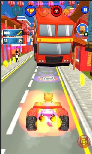 Super Hero Cat Run screenshot 3