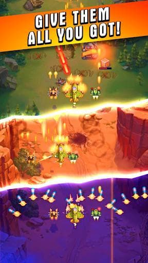 HAWK – Alien Arcade Shooter. Freedom squadron screenshot 4