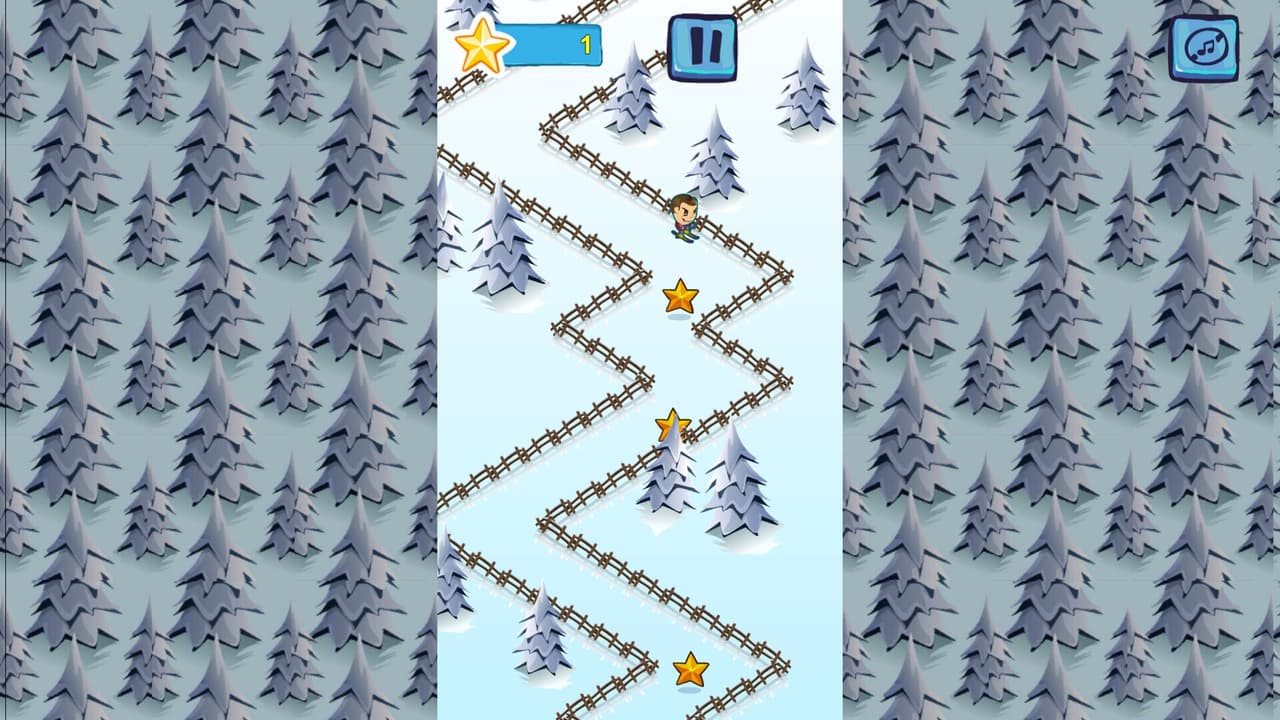 ZigZagging Ski screenshot 6