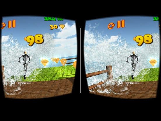 Runner VR for Google Cardboard screenshot 2