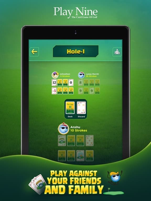 Play Nine: The Golf Card Game screenshot 3
