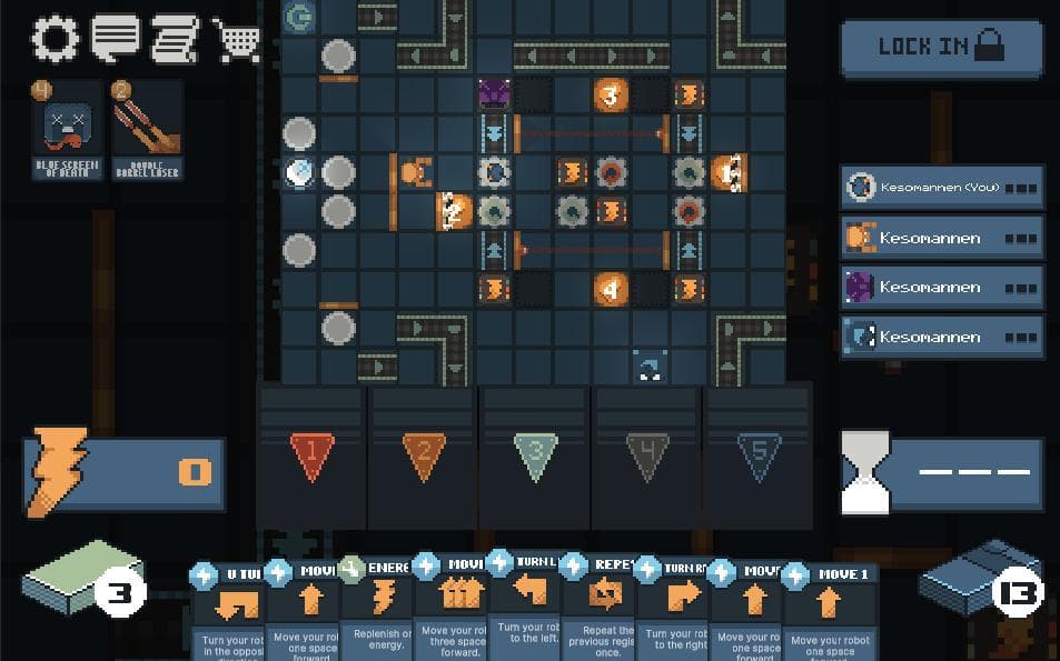 Robo Rally Remake screenshot 4