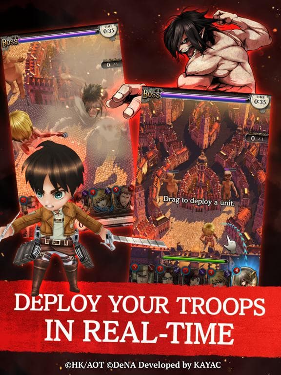 Attack on Titan TACTICS screenshot 4