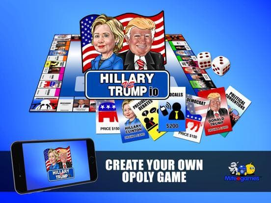 Hillary vs Trump io (opoly) screenshot 3