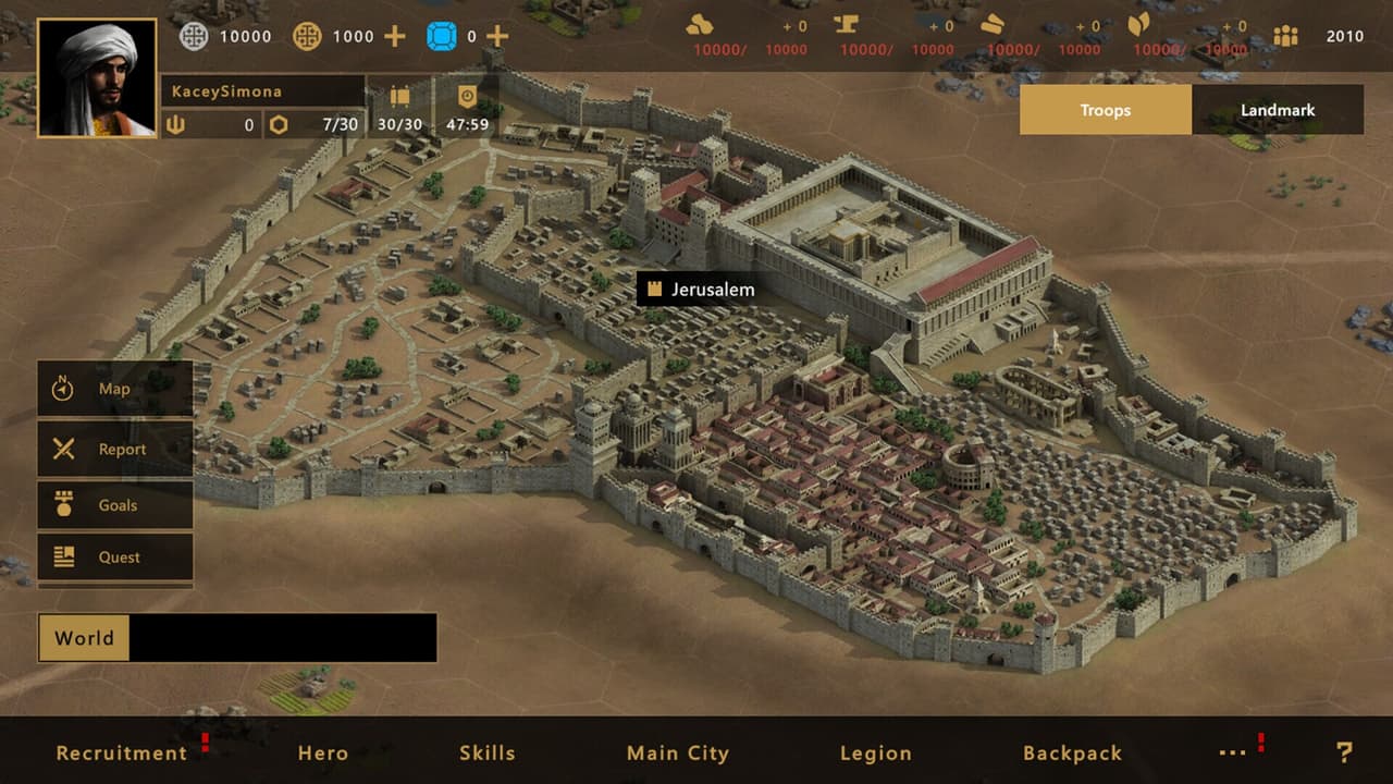 Sand Tanble War: The Crusandes screenshot 3