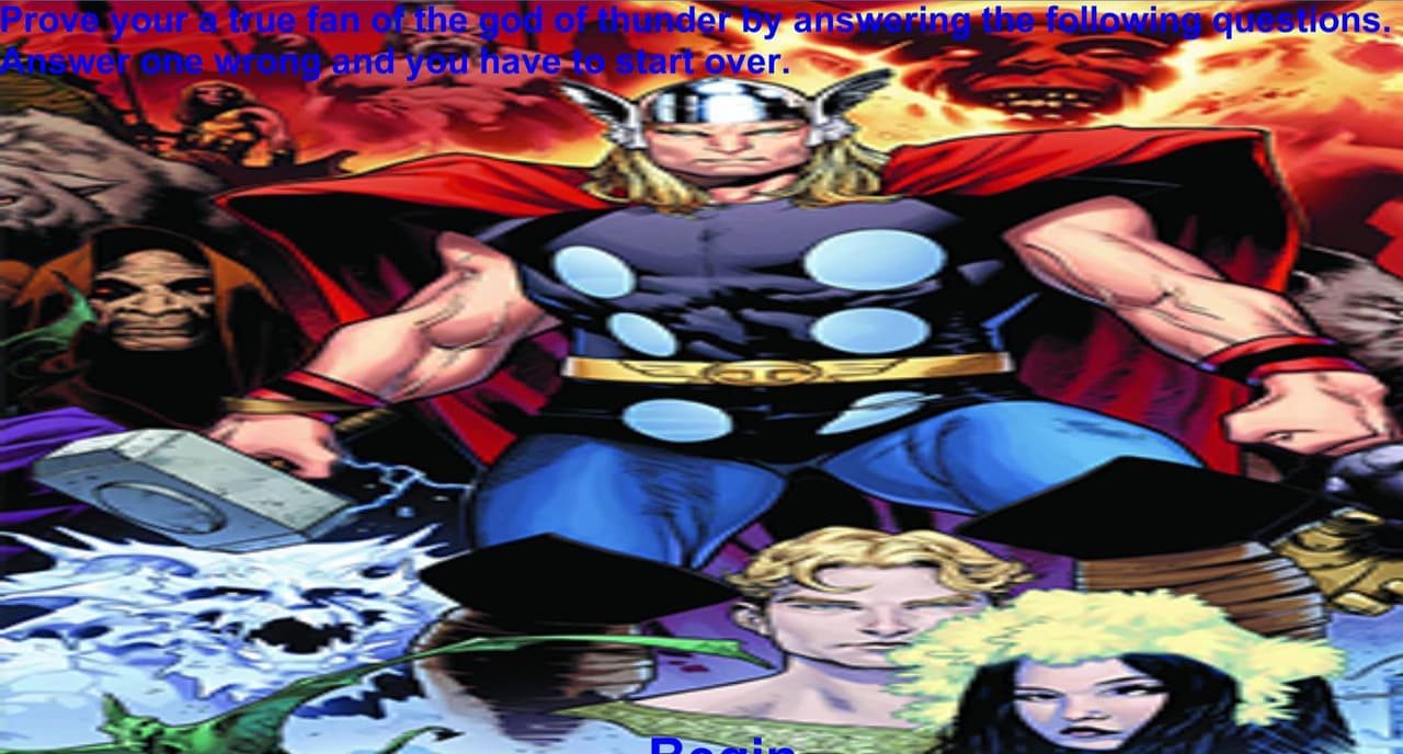 Thor trivia Game screenshot 2