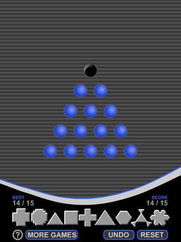 Peg Solitaire by CleverMedia screenshot 3