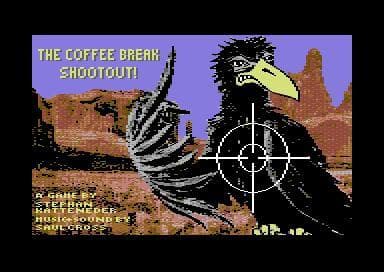 The Coffee Break Shootout / Total Refill (C64) screenshot 2